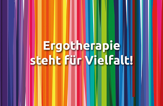 Ergotherapeut:innen stehen für Diversität und Toleranz.
